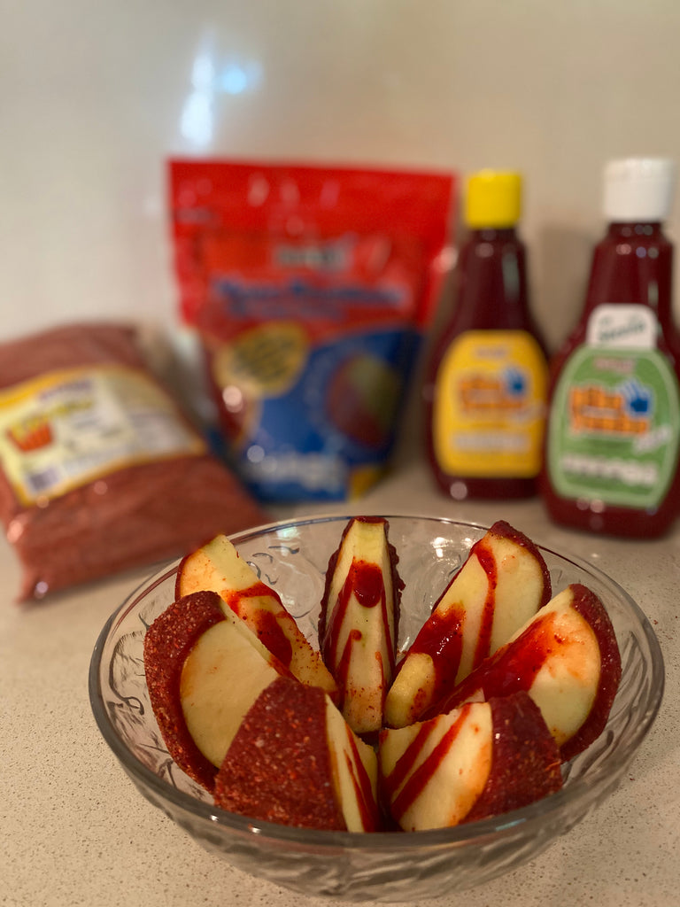 Paquete para hacer manzanas enchiladas